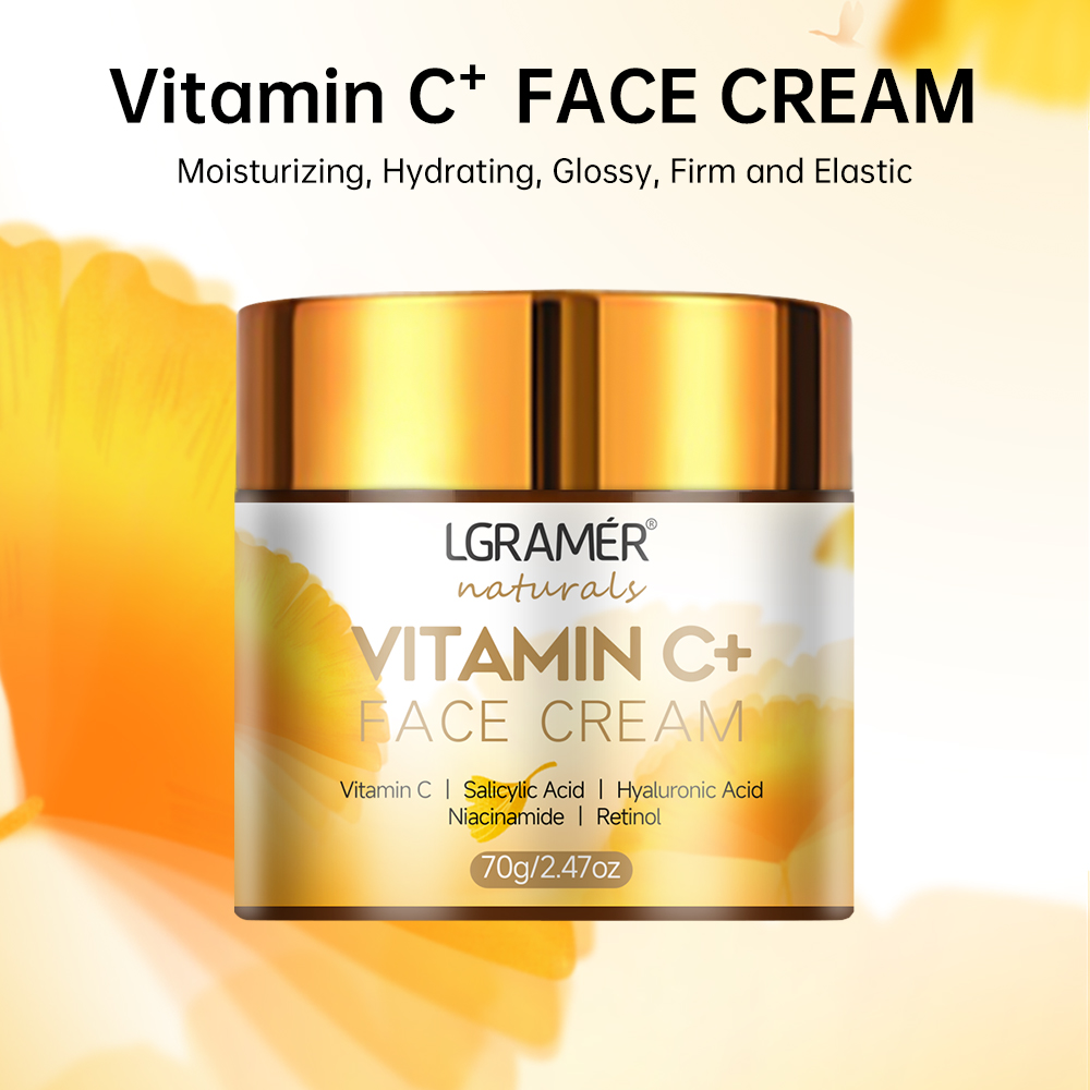 Skincare Glad2Glow - Крем для лица с витамином С,