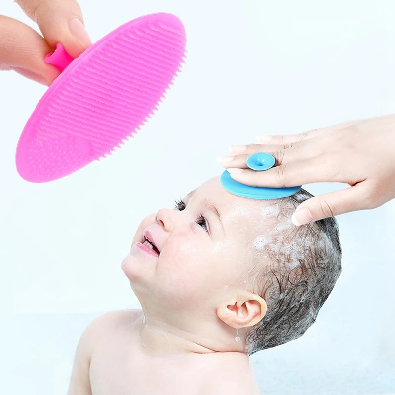 Skincare Newborn - 1 шт., мягкая силиконовая щетка для