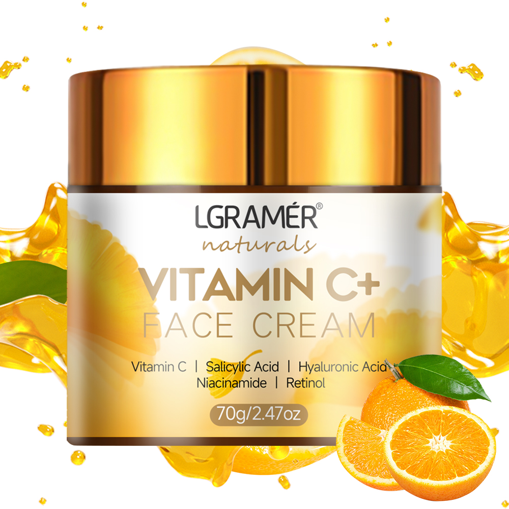 Skincare Glad2Glow - Крем для лица с витамином С,