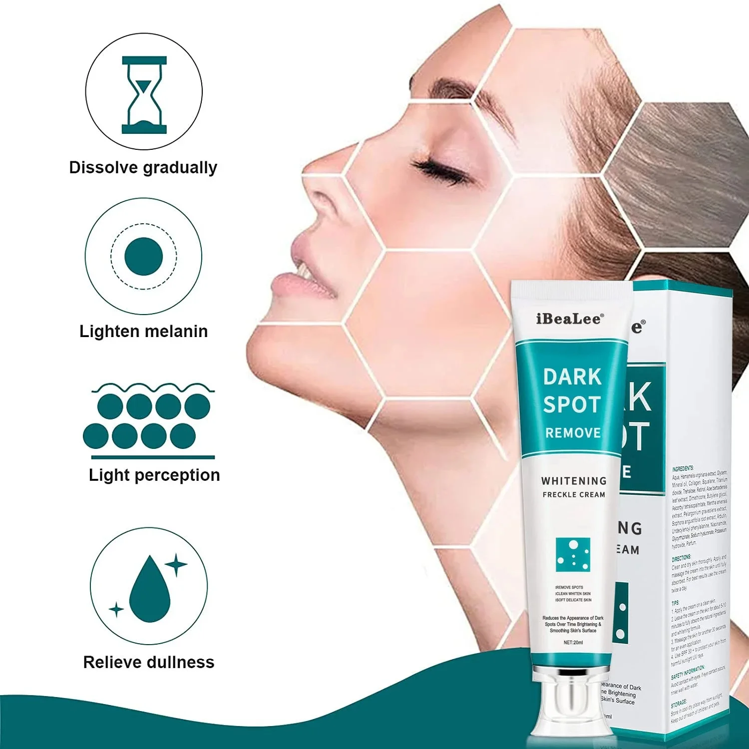 Осветляющий крем для лица с ме – обзор и цена Skincare Glad2Glow