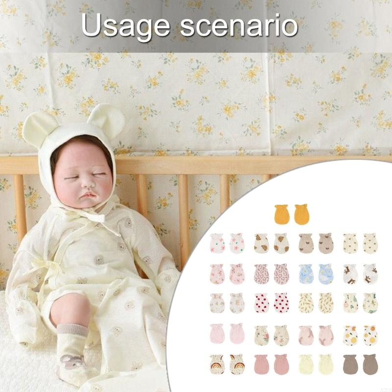 1 пара хлопковых варежек для н – обзор и цена Skincare Newborn