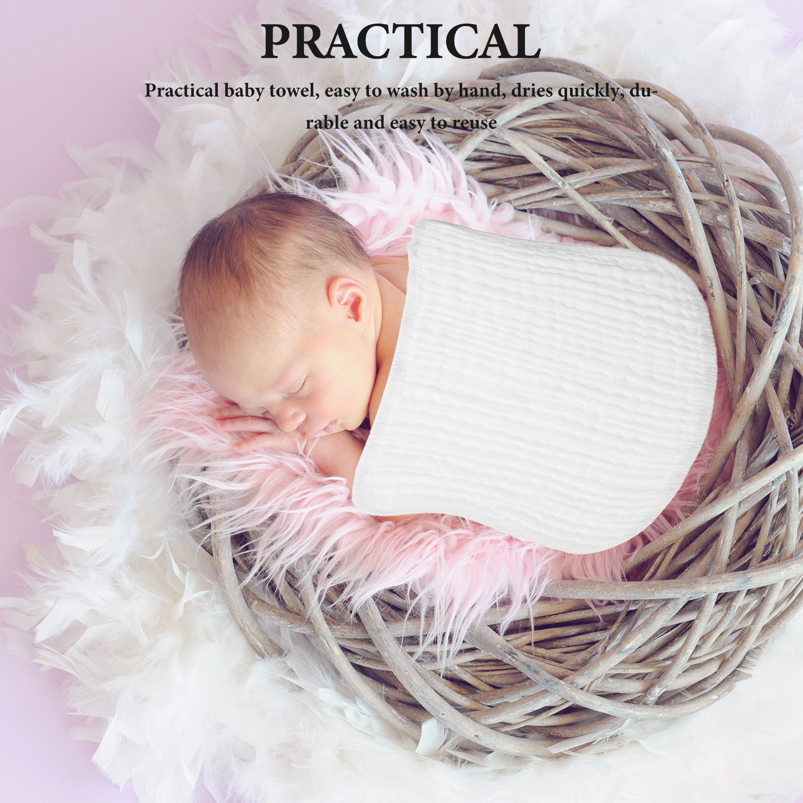 Набор из 6 мягких хлопковых по – обзор и цена Skincare Newborn